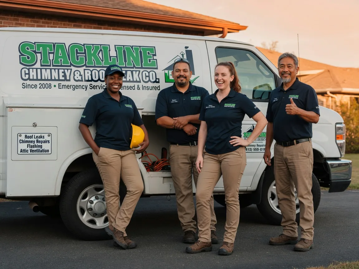 Chimney flashing repair company in Emporia, KS